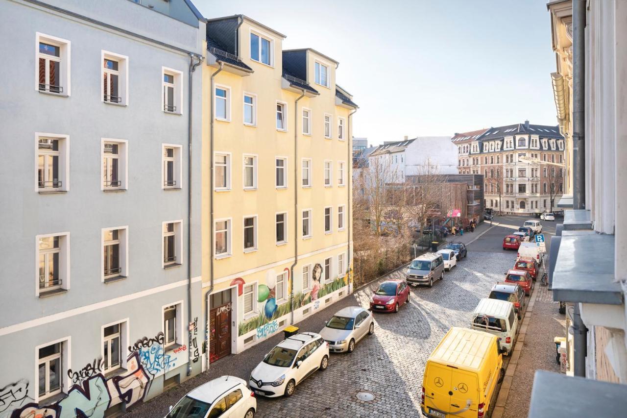 Tinytiny Modernes Studio Apartment In Plagwitz Leipzig Exterior foto